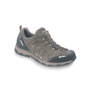 Grauer Halbschuh
