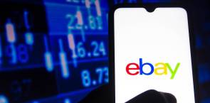 eBay-App auf einem Smartphone 