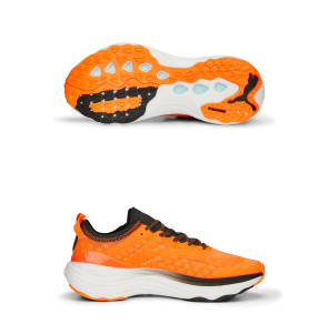 Laufschuh in Orange