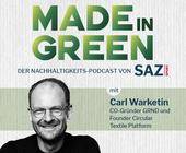 Carl Warketin im Made in Green Podcast von SAZsport