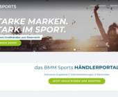 Webseite von BMM Sports 