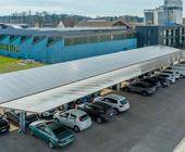 Carport mit Photovoltaik-Anlage von Reichmann