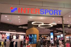 Intersport-Geschäft in Polen von Außen 