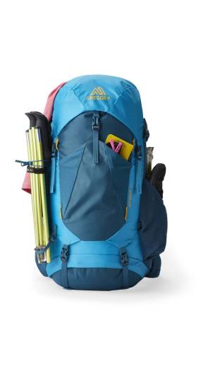 Blauer Rucksack