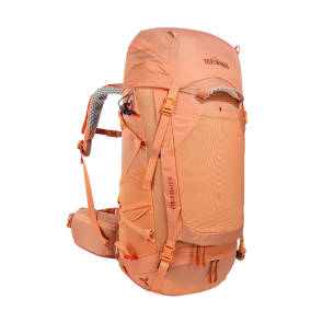 Orangener Rucksack