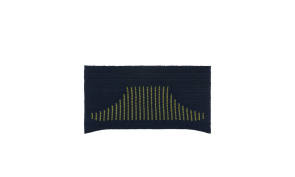Schwarzes Stirnband