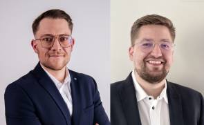 Zwei neue Mitarbeiter von Eschenbach Optik 