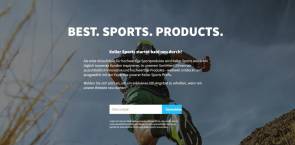 Webseite von Keller Sports 