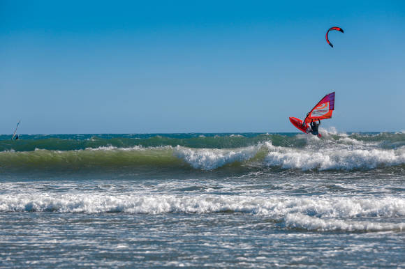 Surfer im Wasser 