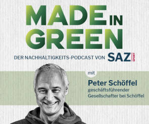 Peter Schöffel Porträt, Made in Green Podcast 