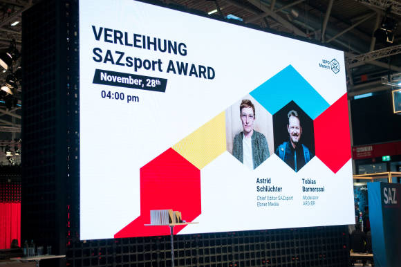 SAZsport AWARD auf der ISPO Munich 22 