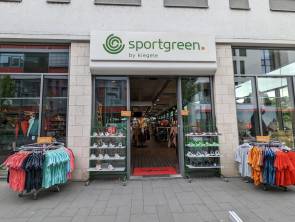 Sportgreen-Filiale Außenansicht 