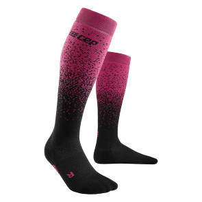 Pink-schwarze Socken von CEP