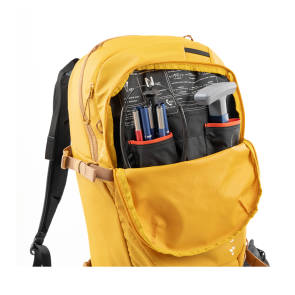 Gelber Rucksack von VAUDE