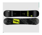 Snowboard der Marke Forum