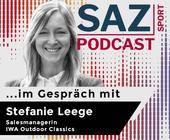 Stefanie Leege im SAZsport Podcast