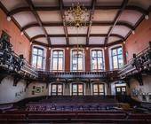 Innenansicht Cambridge Union Society Hall