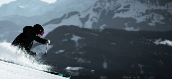 Alpin-Skifahrer 