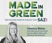SAZsportPodcast MadeinGreen mit Vanessa Weber
