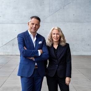 Stefan Herzog, Präsident VDS, und Karin Höcker, Verbandsmanagerin VDS.