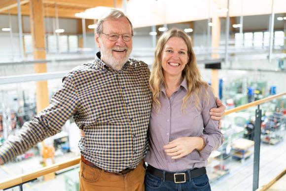 Albrecht von Dewitz, Vaude-Gründer und -Beiratsvorsitzender und Antje von Dewitz, CEO Vaude 
