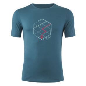 PRINTSHIRT TRACKING MERINO LIGHT