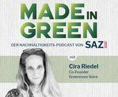 Made in Green #23 mit Cira Riedel (Mitgründerin Greenroom Voice).