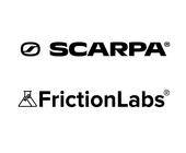 Logos von Scarpa und Friction Labs