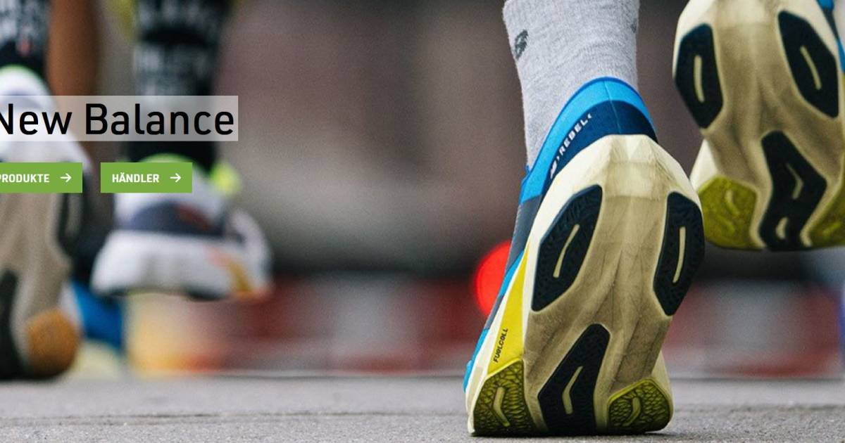 New balance händler store