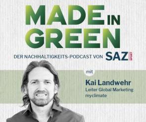 Kai Landwehr von Myclimate. 