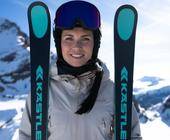 Skihersteller Kästle hat eine prominente Athletin an Bord geholt: Anna Veith. 