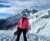 Laura Beachy, neue Marketingexpertin bei Thermore, ist selbst begeisterte Wintersportlerin.