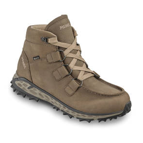 Mittelhoher, hellbrauner Winter-Wanderstiefel von Meindl 