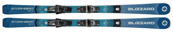 ein Paar ski 