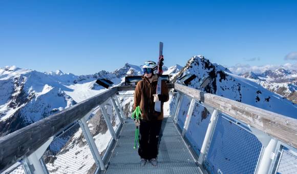 Skifahrer 