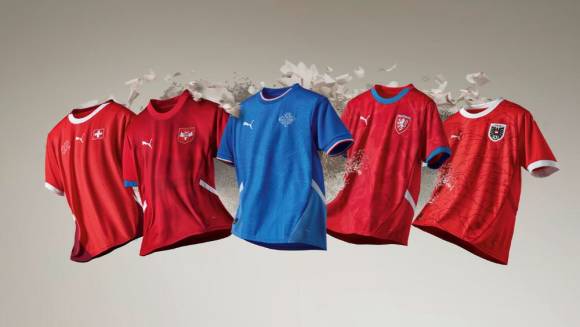 Mit den Re:Fibre-Trikots zeigt Puma, dass recycelte Textilien eine nachhaltige Alternative zu herkömmlichem Polyester sind. 