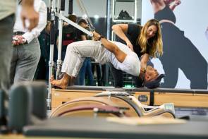 Das Trendthema Pilates hat in der neuen Halle 1 seinen Platz.