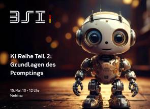 BSI, Webinar -Reihe KI, Teil 2 