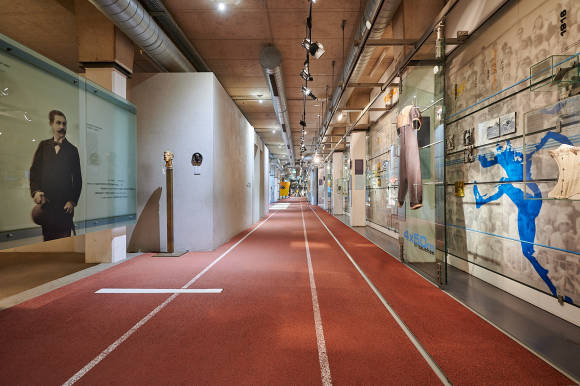 Passendes Ambiente für den SPOKO 2025: Das Deutsche Sport & Olympia Museum bietet eine Zeitreise durch die Geschichte des Sports. 