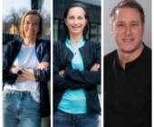 (v. l.): Irina Andorfer ist seit vergangenem Herbst Geschäftsführerin Sport 2000 Österreich, Uschi Peiner leitet die neue Unit Partner Management und Martin Koits bringt seine Wintersport-Expertise weiter bei Sport 2000 Österreich ein.