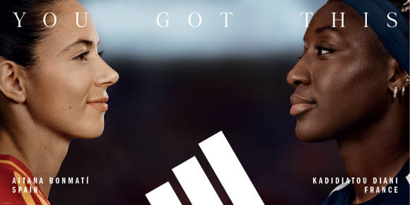Teil der "You Got This"-Kampagne: Aitana Bonmatí & Kadidiatou Diani. 