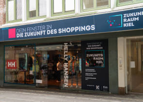 Experimentierfläche für den Shop der Zukunft. 