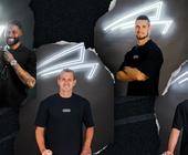 Moritz Kwarteng, Lukas Boeder, Dennis Chessa und Dominik Martinovic sind die ersten Fußballer des Athlete Club von Jako.
