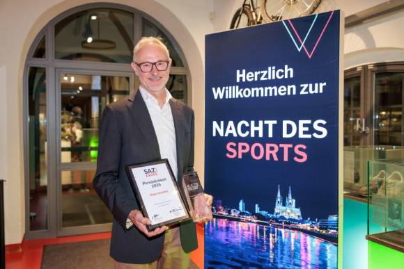 Peter Schöffel wurde als „Persönlichkeit des Jahres“ ausgezeichnet. 
