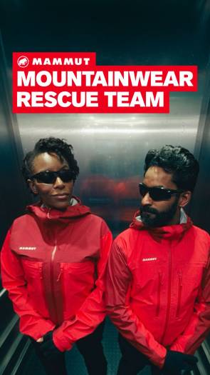 Für die Kampagne gründet Mammut ein „Mountainwear Misuse Ranger Team“, das die Zweckentfremdung von Bergsportbekleidung sichtbar macht. 