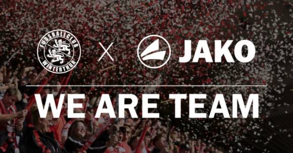 Von 2002 bis 2011 wurde der FC Winterthur bereits von Jako ausgestattet. 