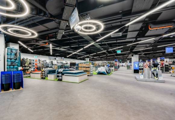 Auf 3.000 Quadratmetern wird Decathlon in Nürnberg sein umfassendes Sortiment anbieten. 