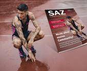 Die Ausgabe 5/2025 von SAZsport beschäftigt sich vor allem mit den Themen Community und Running. Ein weiterer Schwerpunkt: die Ergebnisse des SKIMAGAZIN-Supertests.