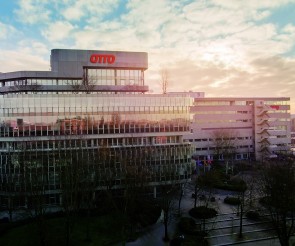 Blick auf Otto Campus in Hamburg 