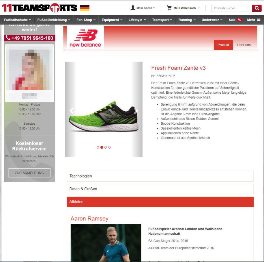 new balance händler
